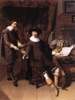 Keyser, Thomas de - Constantijn Huygens and his Clerk